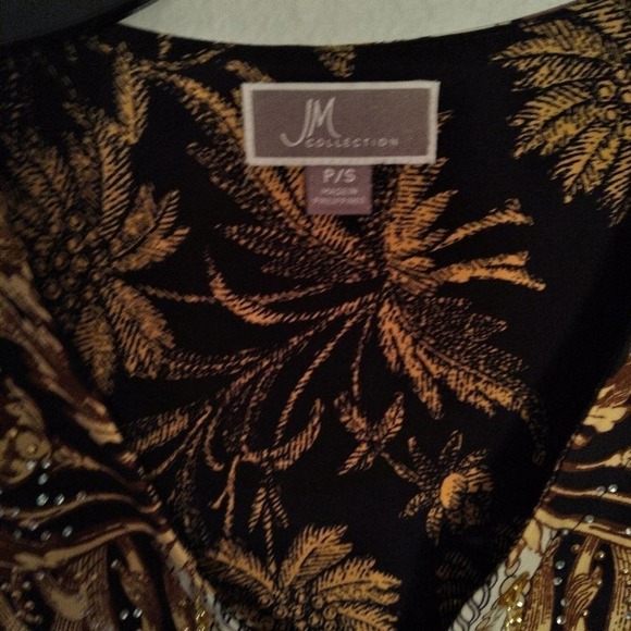 Elegant JM Collection Cold Shoulder Dress - Picture 6 of 10